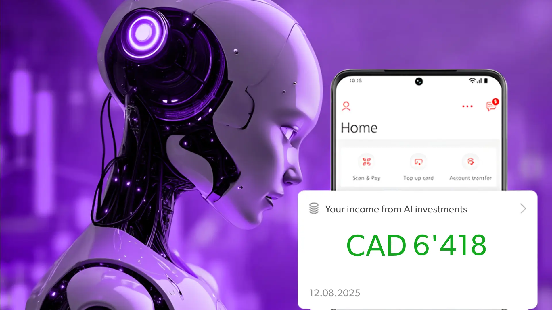 AI app dashboard preview